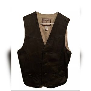 Wrangler Leather Outwear Authentic Western Gear